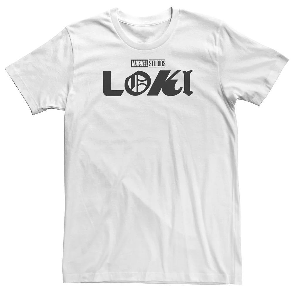 Big & Tall Marvel Loki Logo Tee, Men's,  Product Image