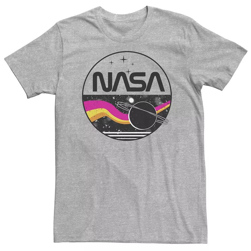 Big & Tall NASA Tonal Retro Circle Portrait Tee, Men's,  Product Image