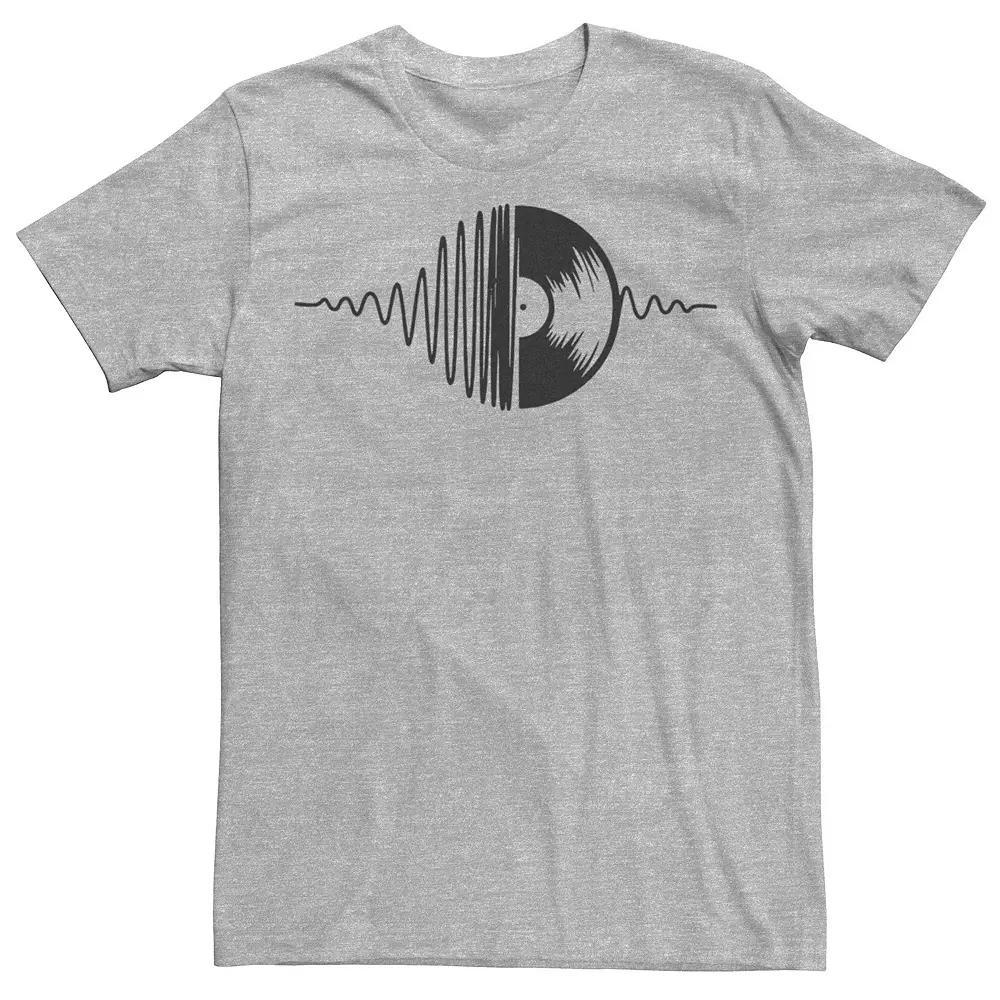 Men's Music Vinyl Record Soundwave Graphic Tee,  Product Image