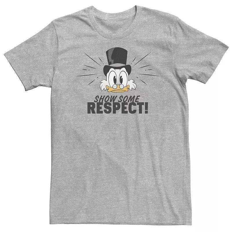 Big & Tall Disney DuckTales Scrooge McDuck Show Some Respect Tee, Men's,  Product Image