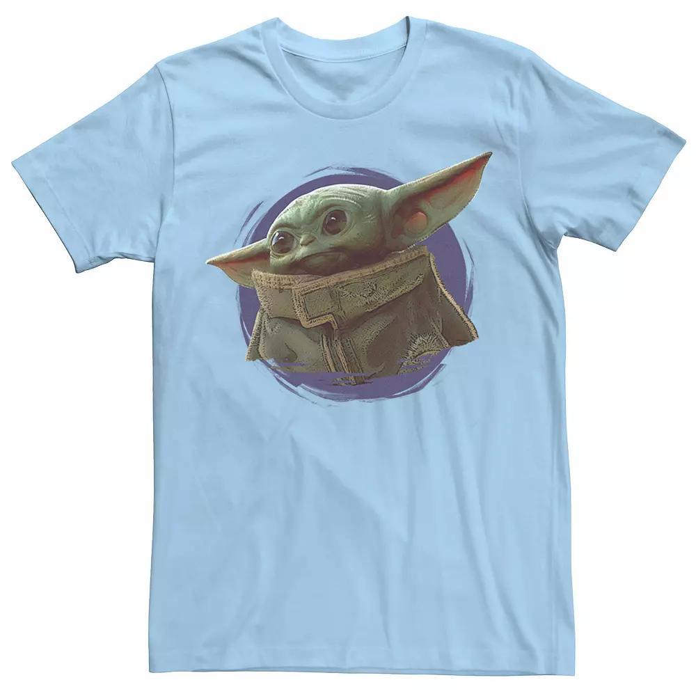 Mens Star Wars The Mandalorian The Child Purple Ball Graphic Tee Product Image