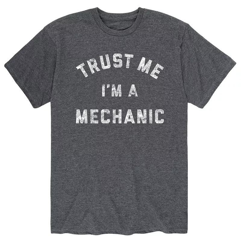 Men's Trust Me I'm A Mechanic Tee, Size: XXL, Heather Grey Product Image