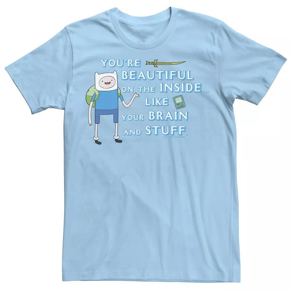 Men's Cartoon Network Adventure Time Finn You're Beautiful Inside Portrait Tee,  Product Image