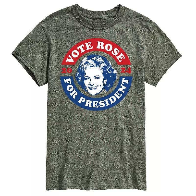 Men's Golden Girls President Rose Tee,  Product Image