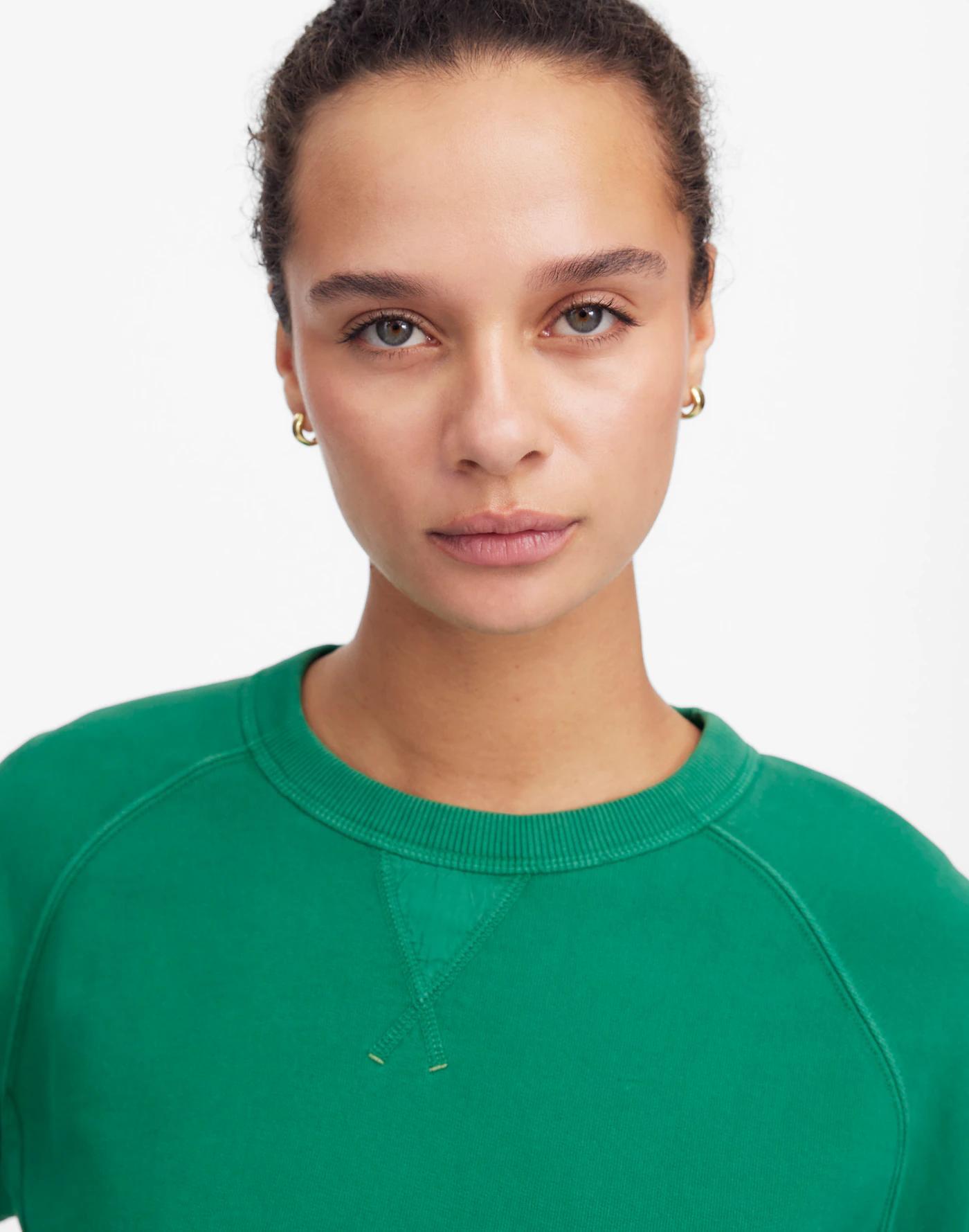 Garment-Dyed Crewneck Sweatshirt Product Image