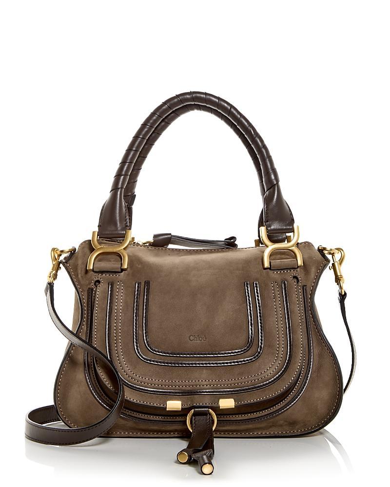 Womens Small Marcie Leather Satchel Product Image