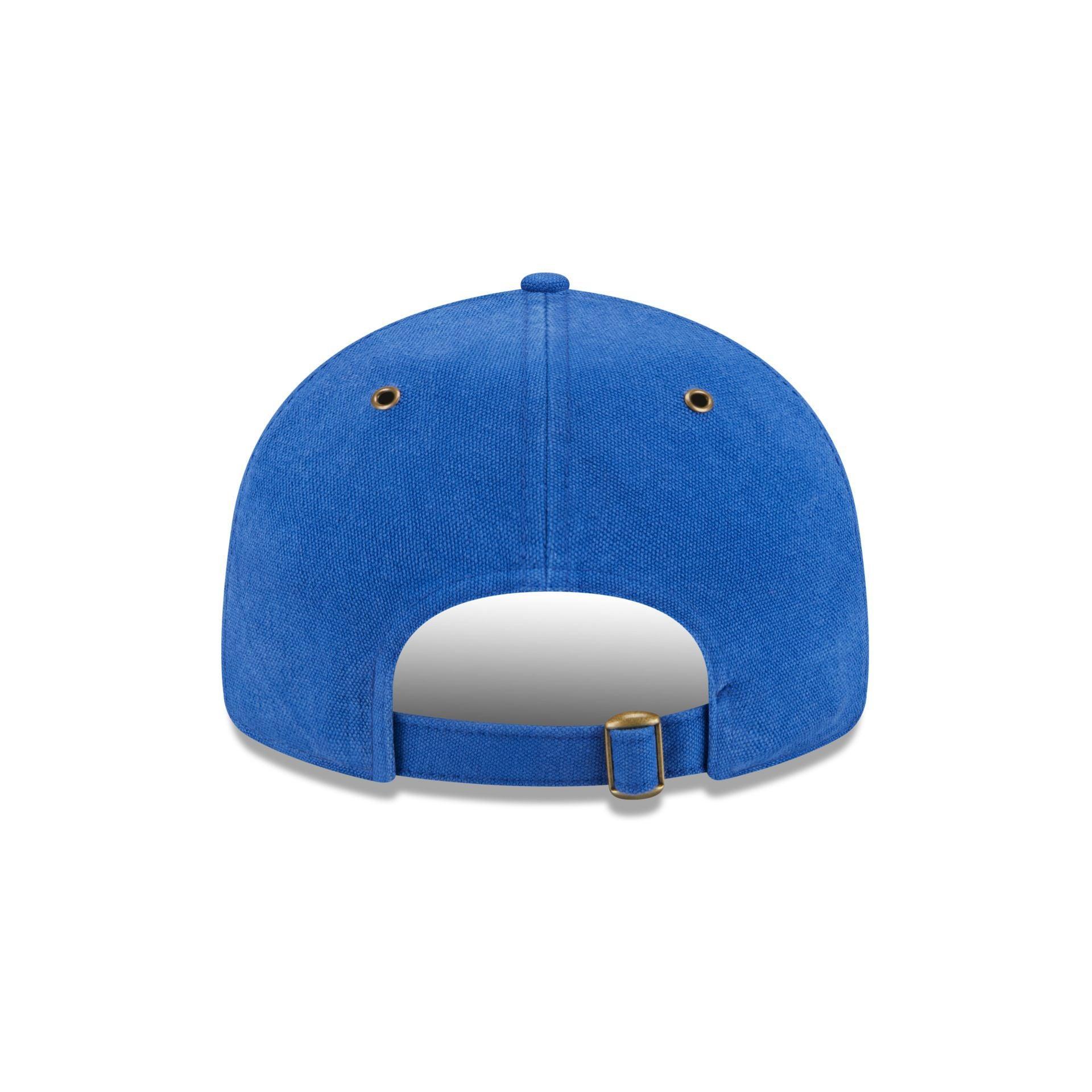 New York Knicks Cotton Canvas Retro Crown 9FIFTY Adjustable Hat Male Product Image