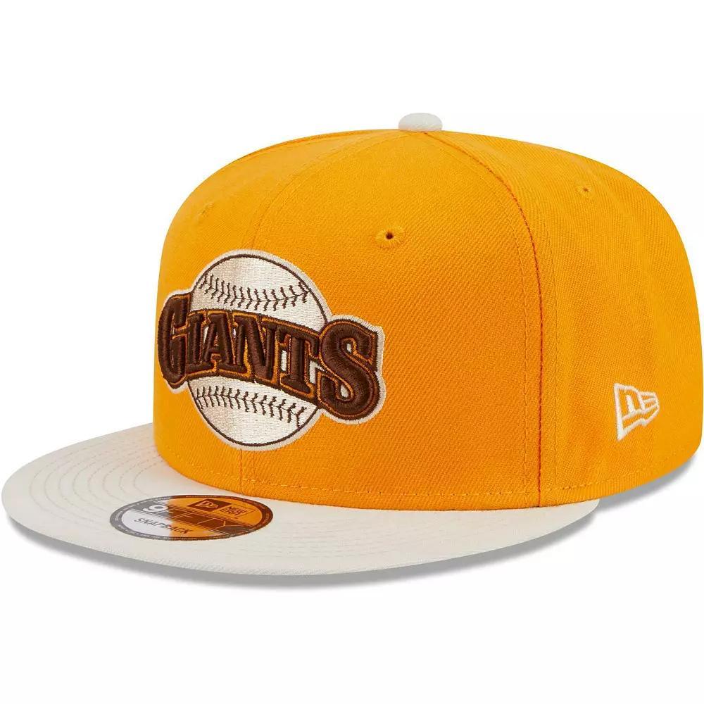 Men's New Era Gold San Francisco Giants Tiramisu  9FIFTY Snapback Hat Product Image