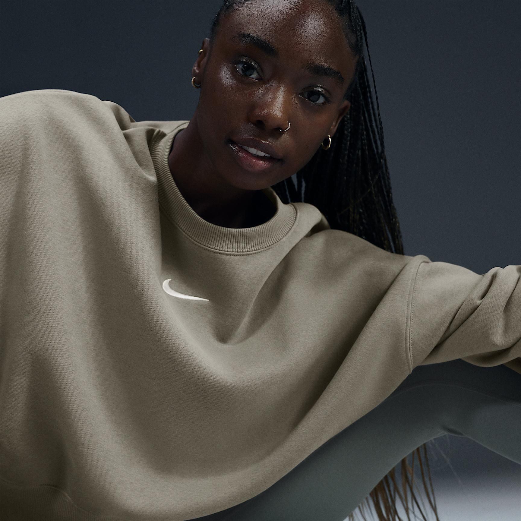 Nike Sportswear Phoenix Fleece Women's Over-Oversized Crew-Neck Sweatshirt Product Image