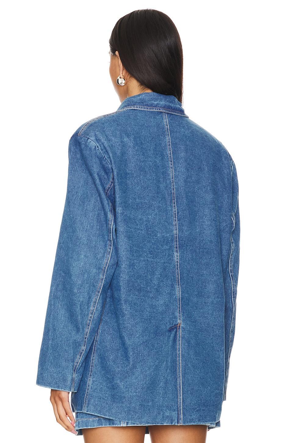 Abi Denim Oversized Blazer Bardot Product Image