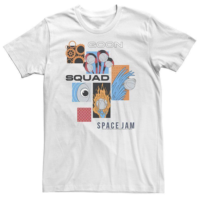 Big & Tall Space Jam 2 The Goons Boxed Up Tee, Men's, Size: 3XL, White Product Image