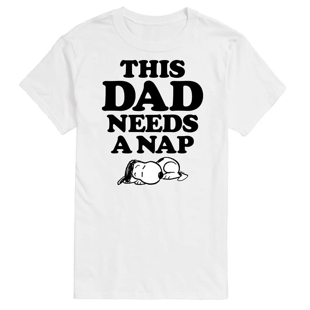 Men's Peanuts This Dad Needs A Nap Graphic Tee,  Product Image