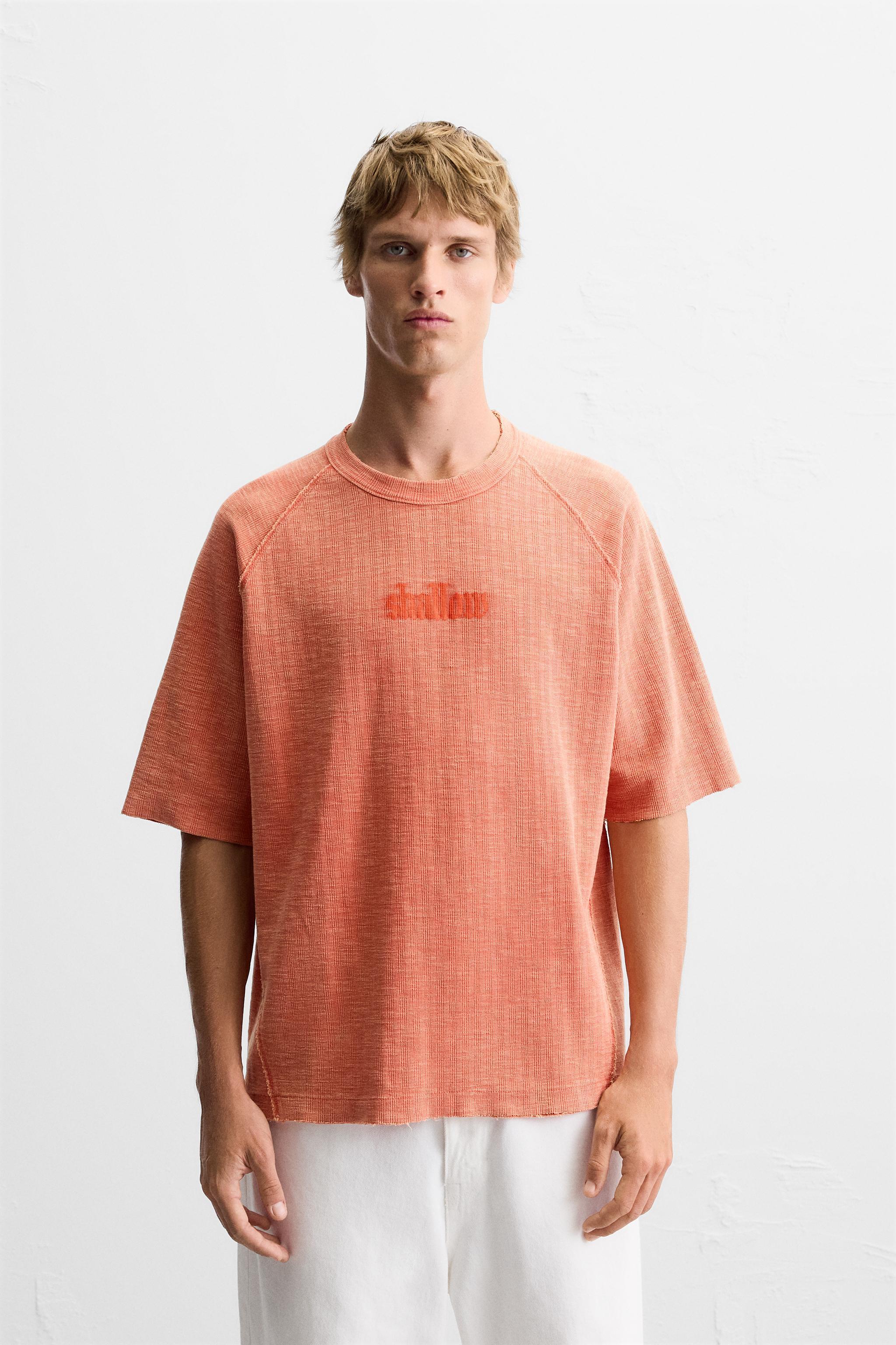 WASHED KNIT T-SHIRT Product Image