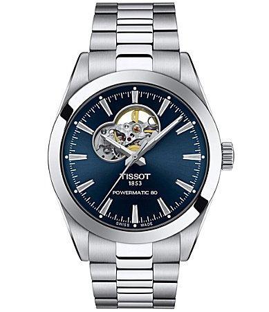 Tissot Gentleman Powermatic 80 Automatic Silver Stainless Steel Bracelet Watch Product Image