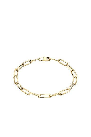 Gucci Link To Love Bracelet in Metallic Gold Product Image