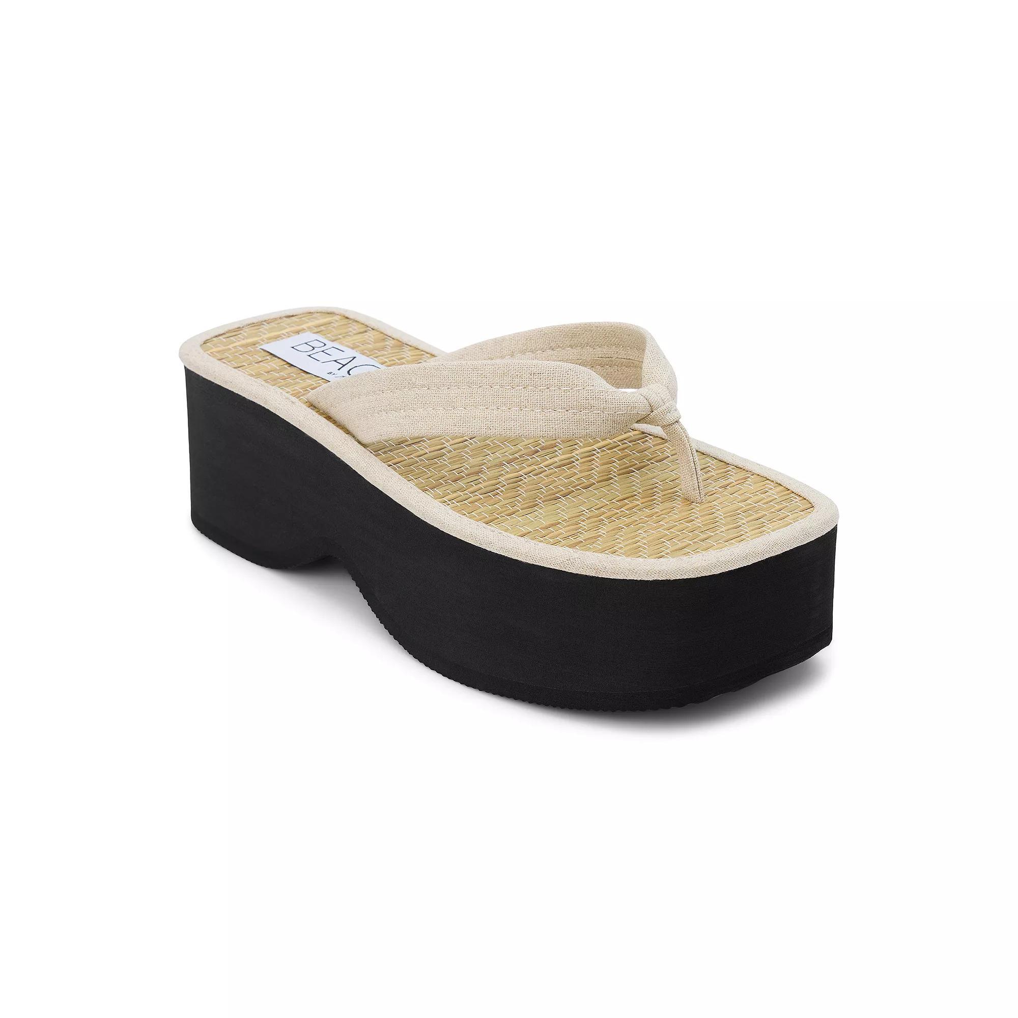 Beach Womens Vero Platform Thong Sandal Product Image