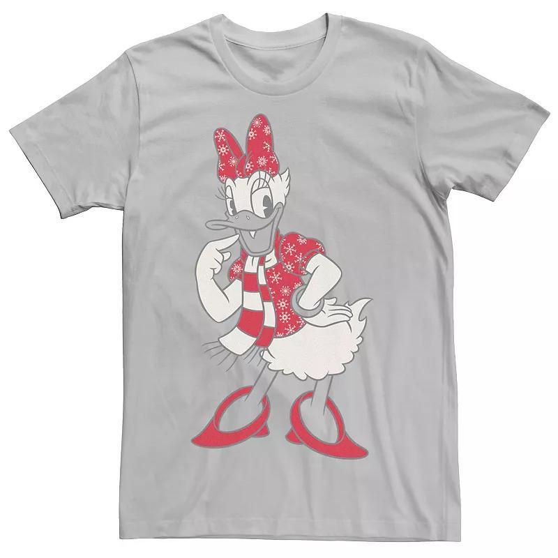 Disneys Daisy Duck Christmas Outline Mens Tee Product Image