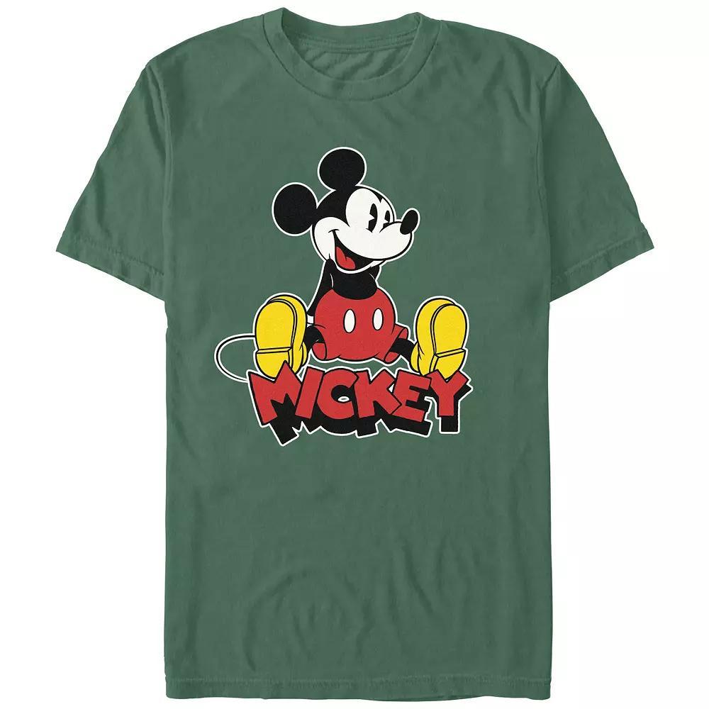 Men's Comfort Colors® Disney's Mickey Mouse Sited Graphic Tee,  Product Image