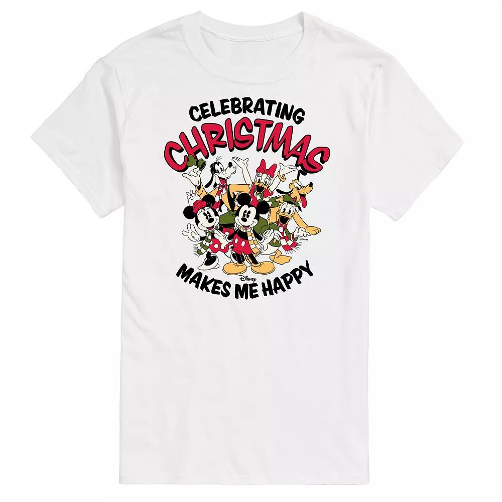 Disney Men's Celebrating Christmas Tee,  Product Image