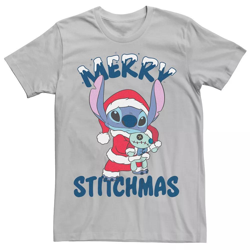 Disney's Lilo & Stitch Men's Merry Stitchmas Stitch Tee,  Product Image