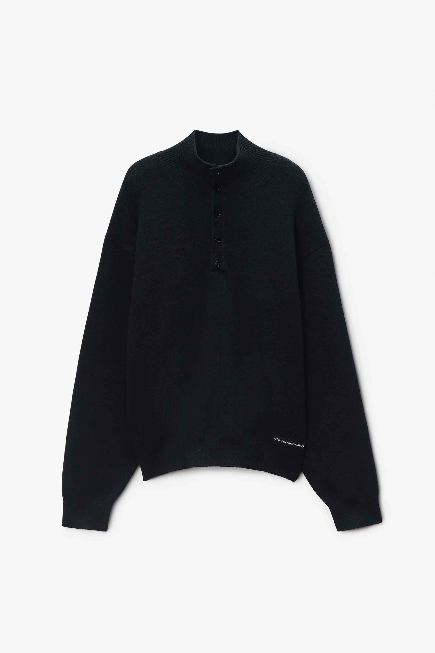 Turtleneck Henley Product Image