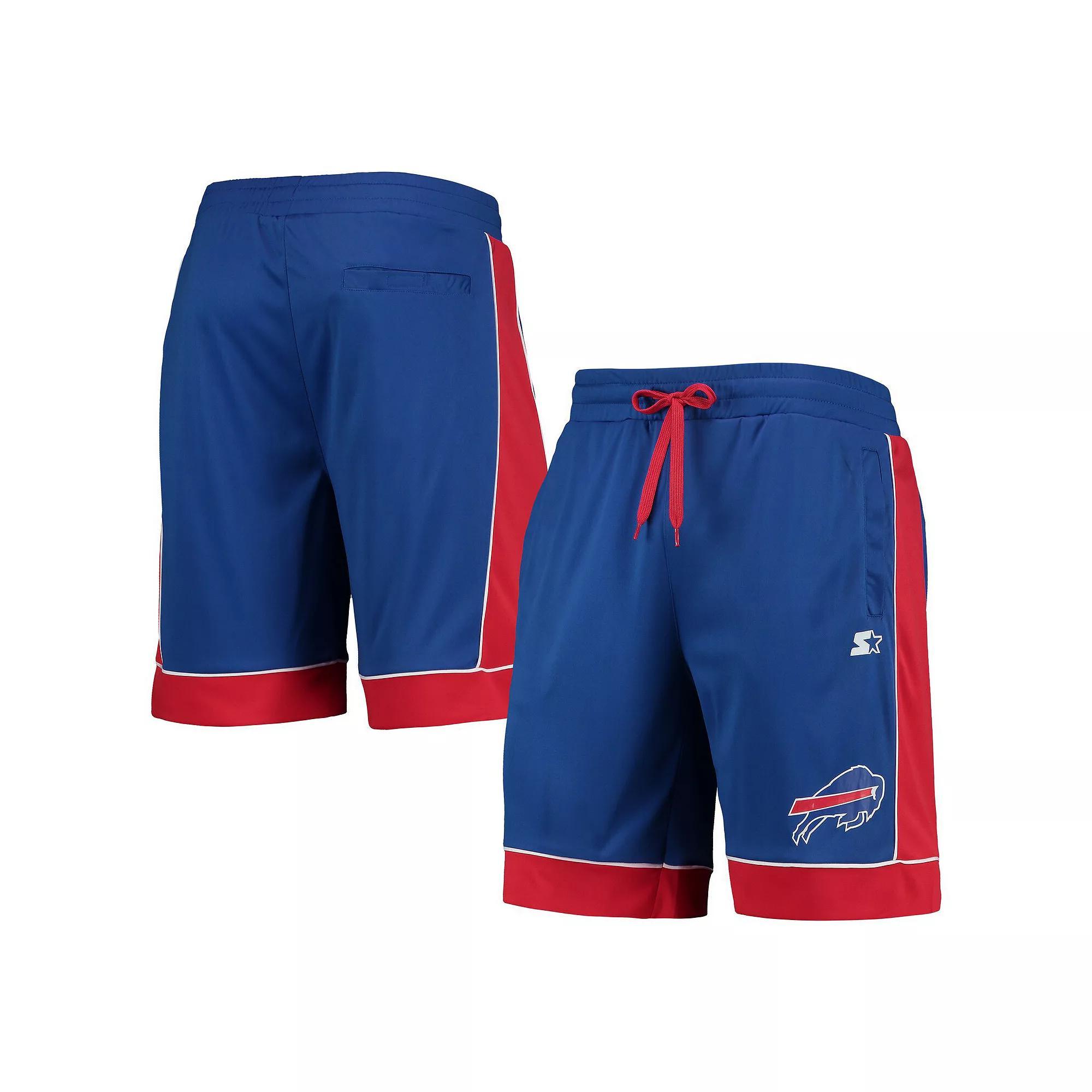 Men's Starter Royal/Red Buffalo Bills Fan Favorite Fashion Shorts, Size: Medium, Blue Product Image