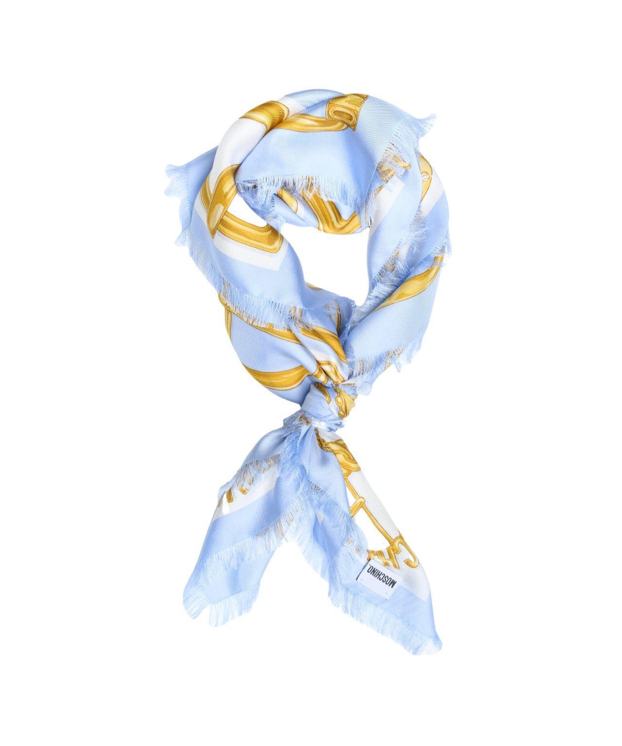 Silk scarf with print Product Image