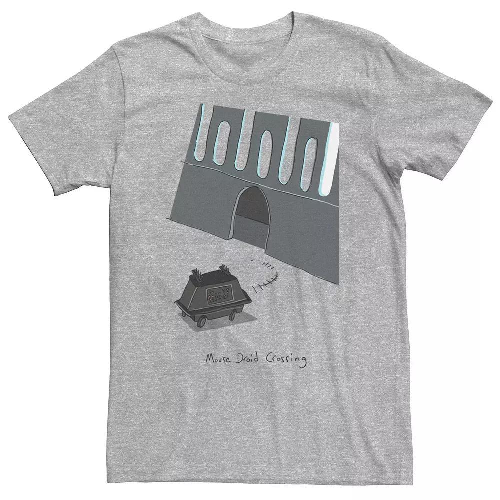 Men's Star Wars Mouse Droid Crossing Tee,  Product Image