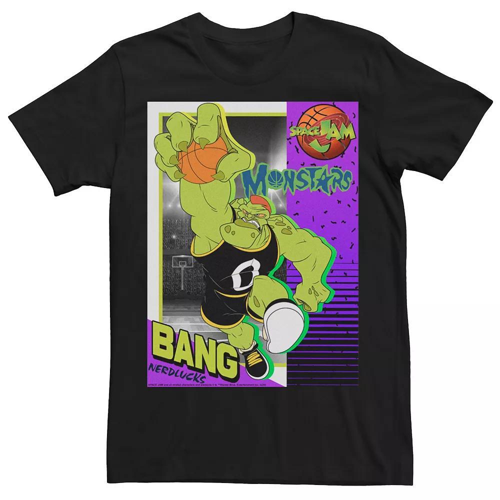 Men's Space Jam Monstars Bang Trading Card Tee,  Product Image