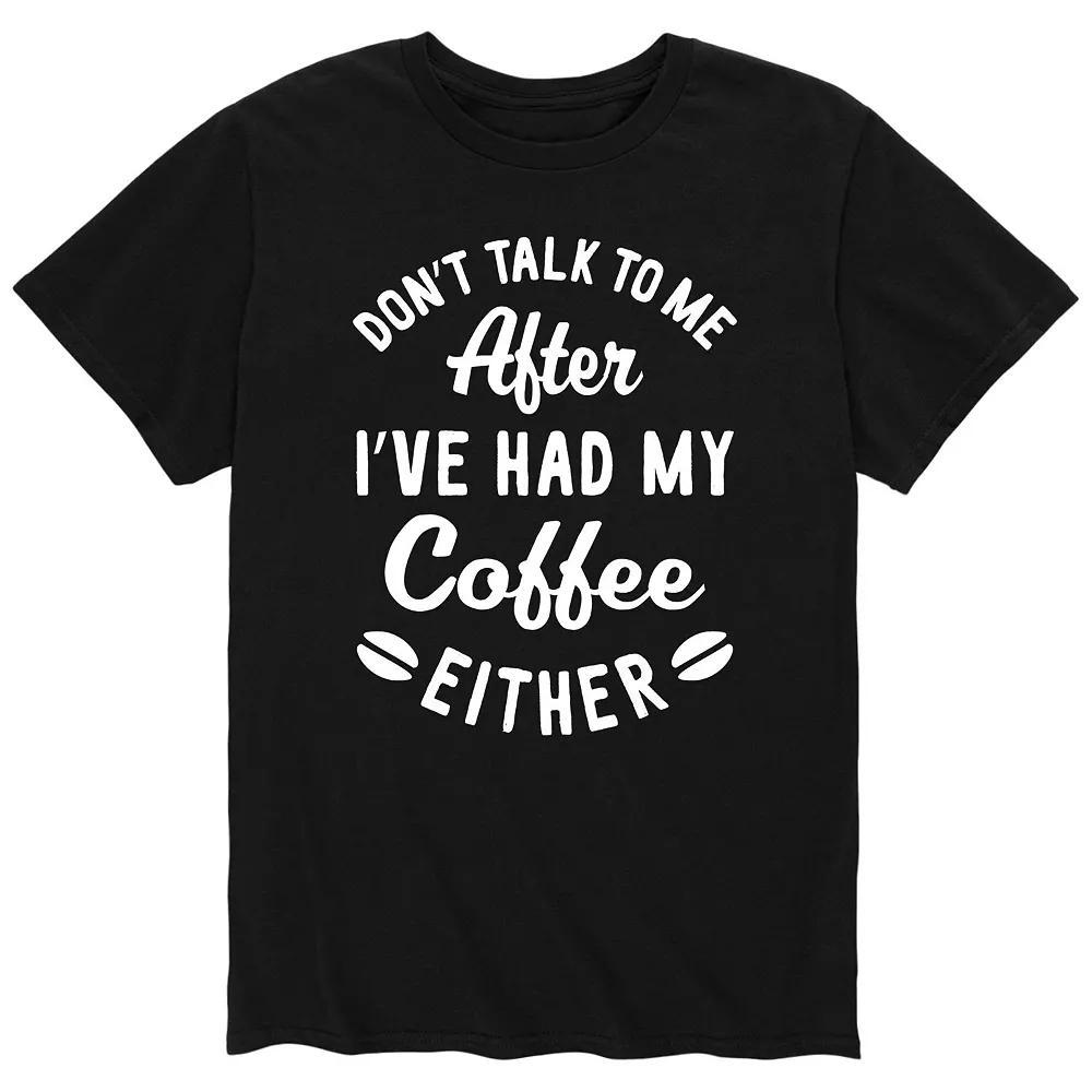 Men's Dont Talk To Me Tee,  Product Image