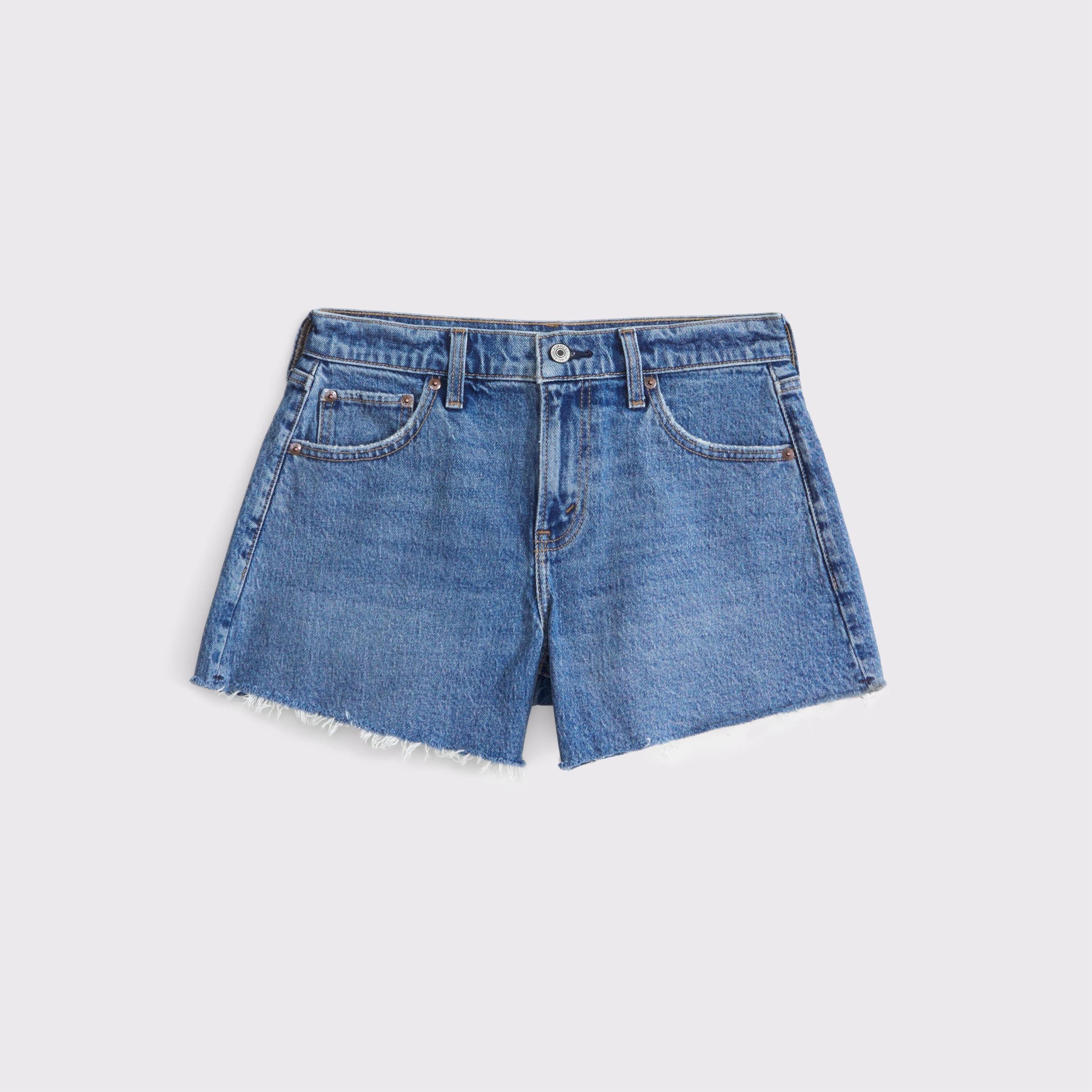 Curve Love Mid Rise A-Line Short Product Image