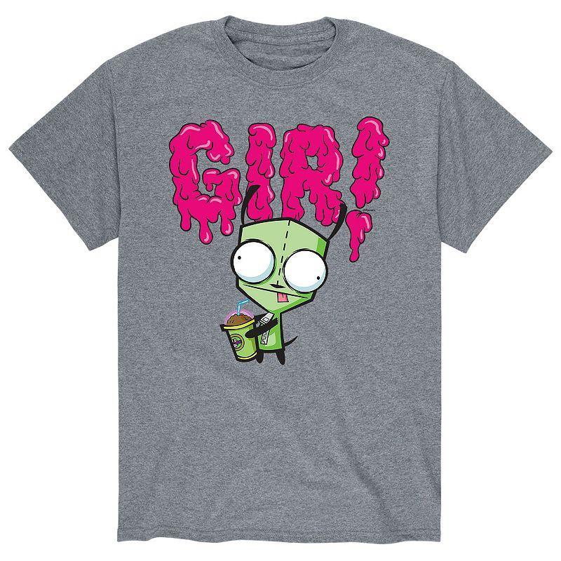 Men's Invader Zim Gir Slime Slush Tee, Size: Small, Gray Product Image