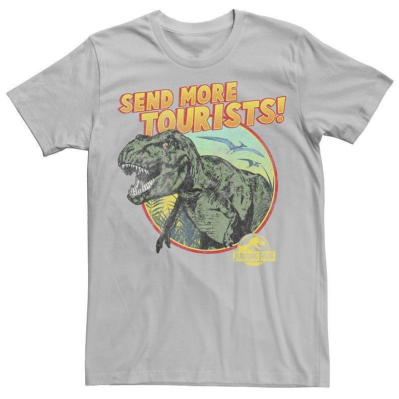 Mens Jurassic Park T-Rex Send More Tourists Tee Product Image