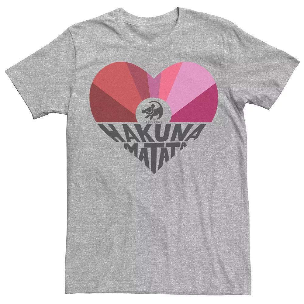 Disney's The Lion King Simba Hakuna Matata Heart Men's Tee,  Product Image