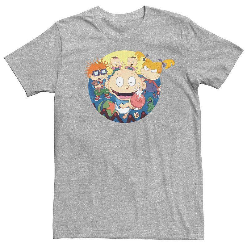 Men's Rugrats Classic Intro Group Tee, Size: XXL, Athletic Grey Product Image