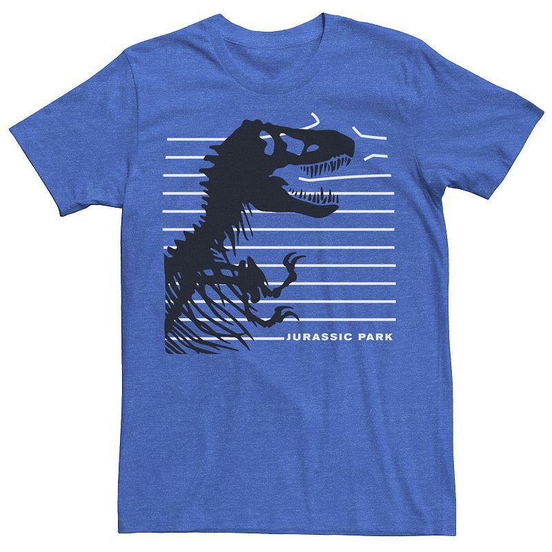Men's Jurassic Park T-Rex Skeleton Fence Breakthrough Tee,  Product Image