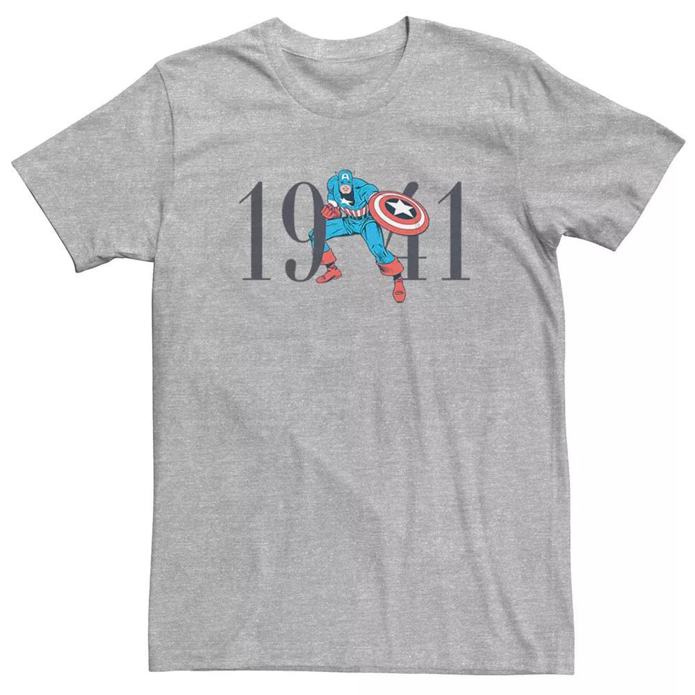 Men's Marvel Captain America 1941 Logo Tee,  Product Image
