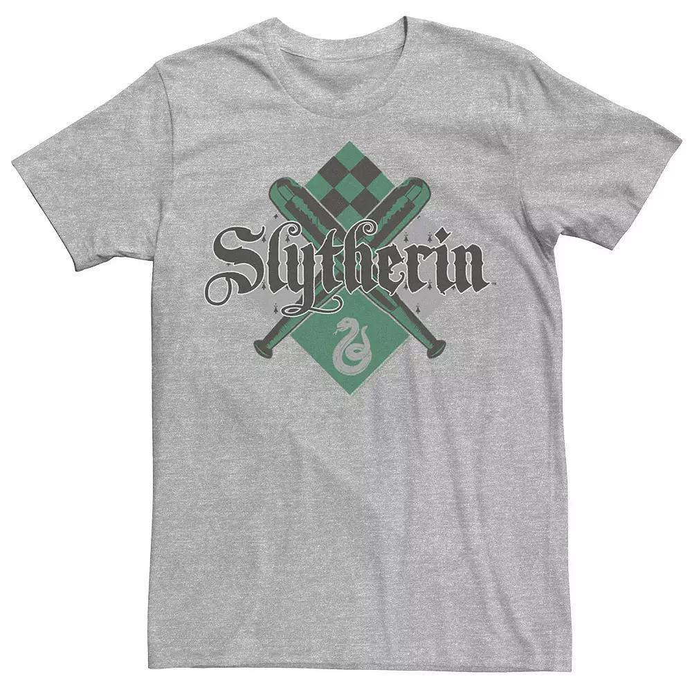 Men's Harry Potter Slytherin Quidditch Bats Cross Tee,  Product Image