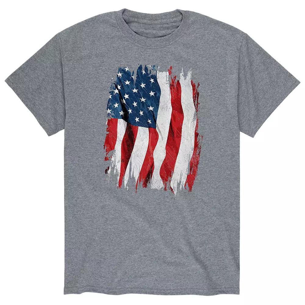Men's American Flag Graphic Tee,  Product Image