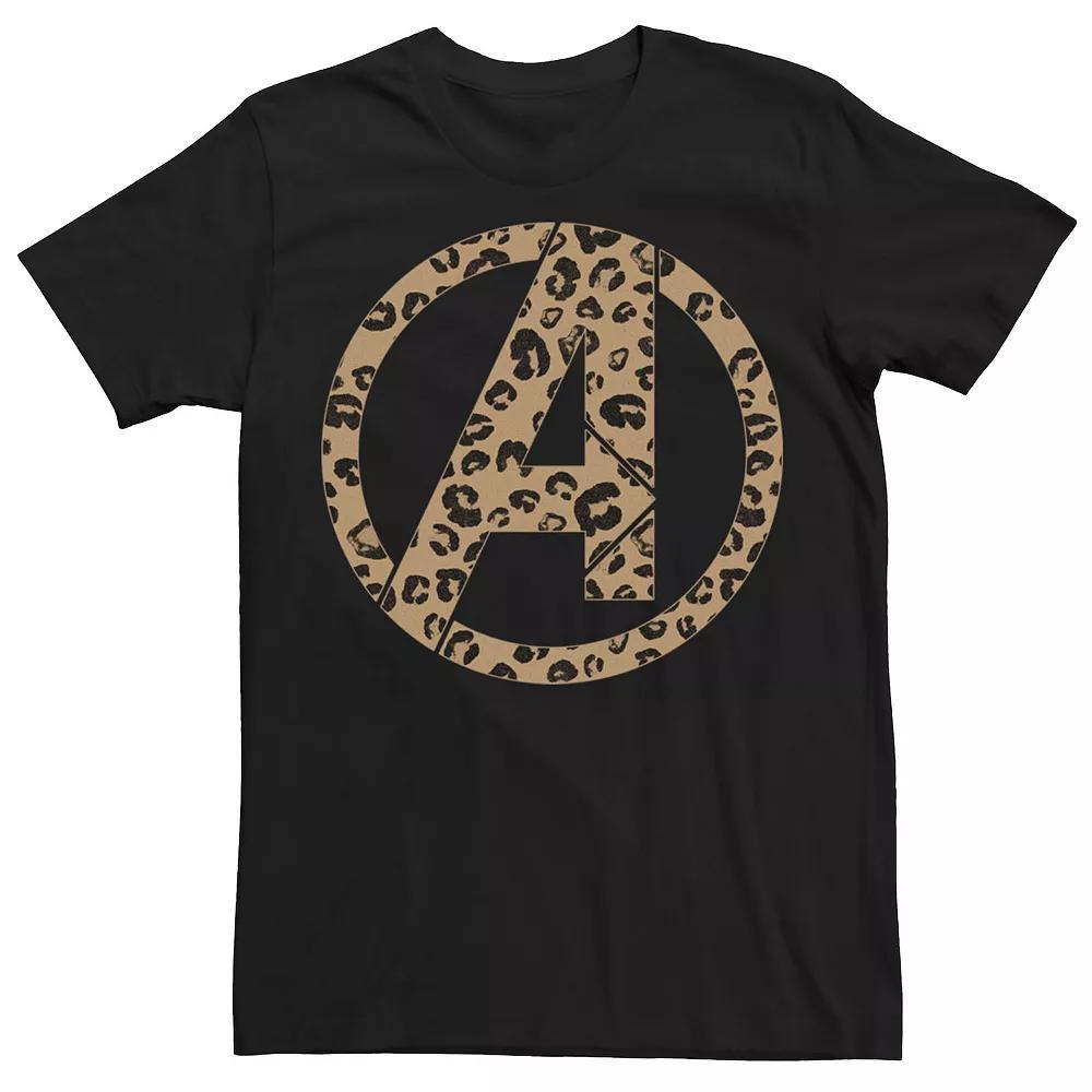 Men's Marvel Avengers Leopard Logo Fill Tee,  Product Image