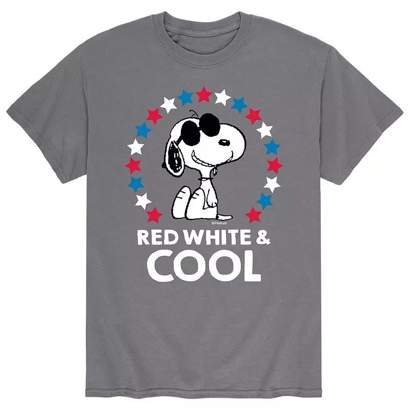 Men's Peanuts Red White And Cool Tee,  Product Image