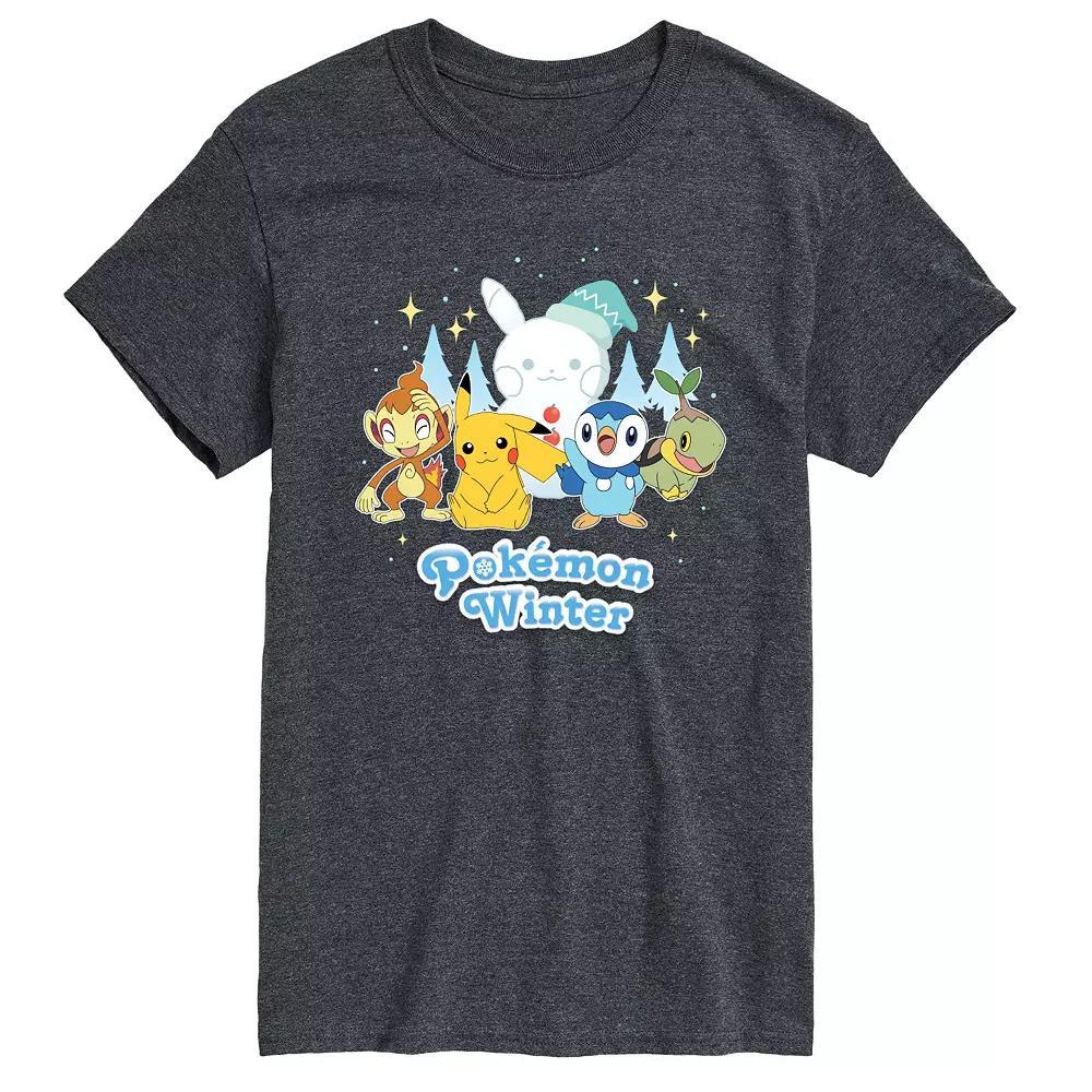 Big & Tall Pokemon Sinnoh Winter Tee, Men's,  Product Image