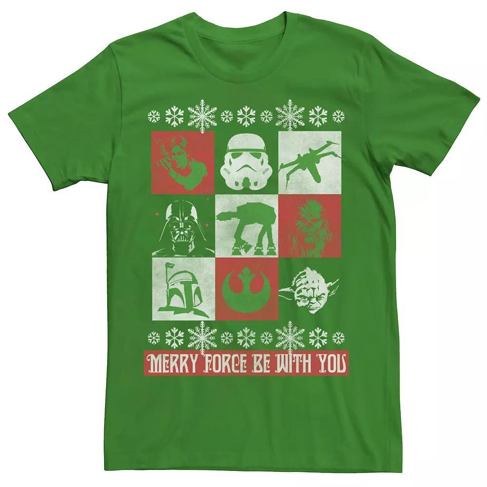 Men's Star Wars Force Be With You Christmas Tee,  Product Image