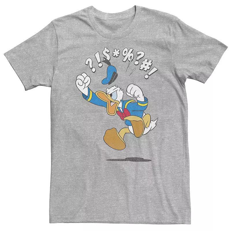 Disney's Donald Duck Big & Tall Angry Jump Tee, Men's,  Product Image