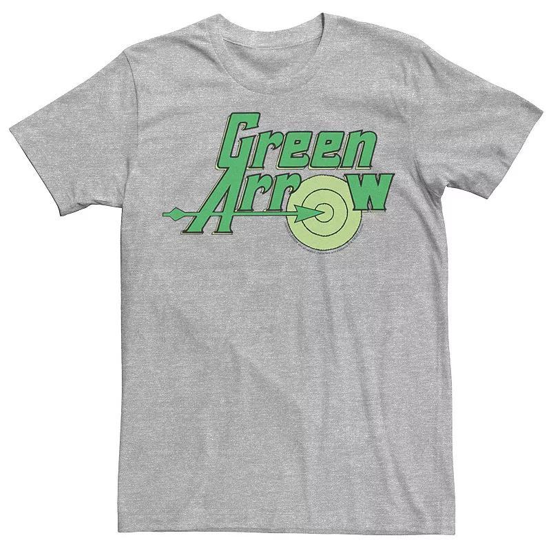 Men's DC Comics The Green Arrow Vintage Text Poster Tee,  Product Image