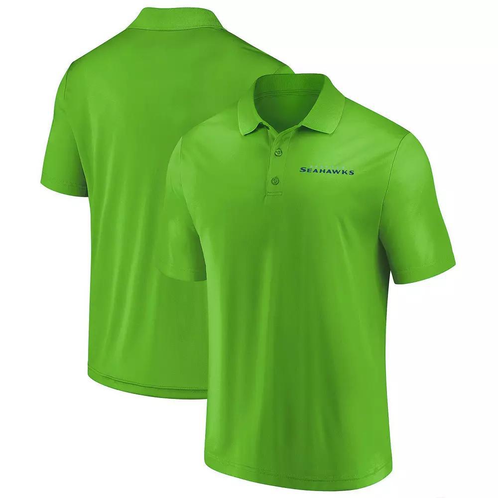Men's Fanatics  Light Green Seattle Seahawks Polo, Size: Large, Lt Gre Product Image