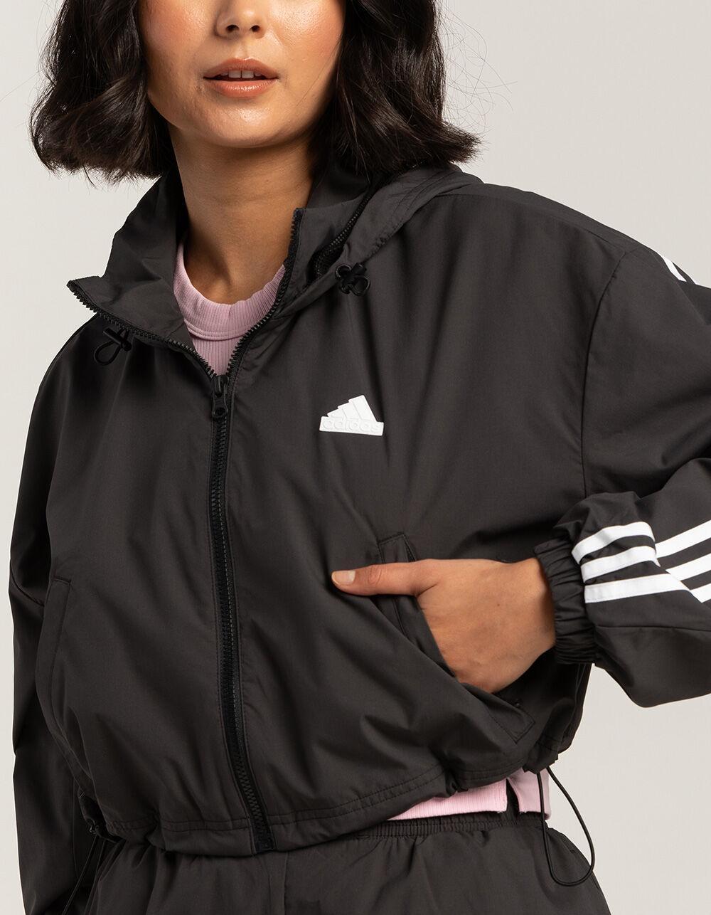 ADIDAS Future Icons 3-Stripes Womens Windbreaker Jacket Product Image