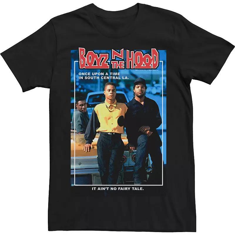 Big & Tall Boyz In The Hood La Story Poster Tee, Men's, Size: Large Tall, Black Product Image