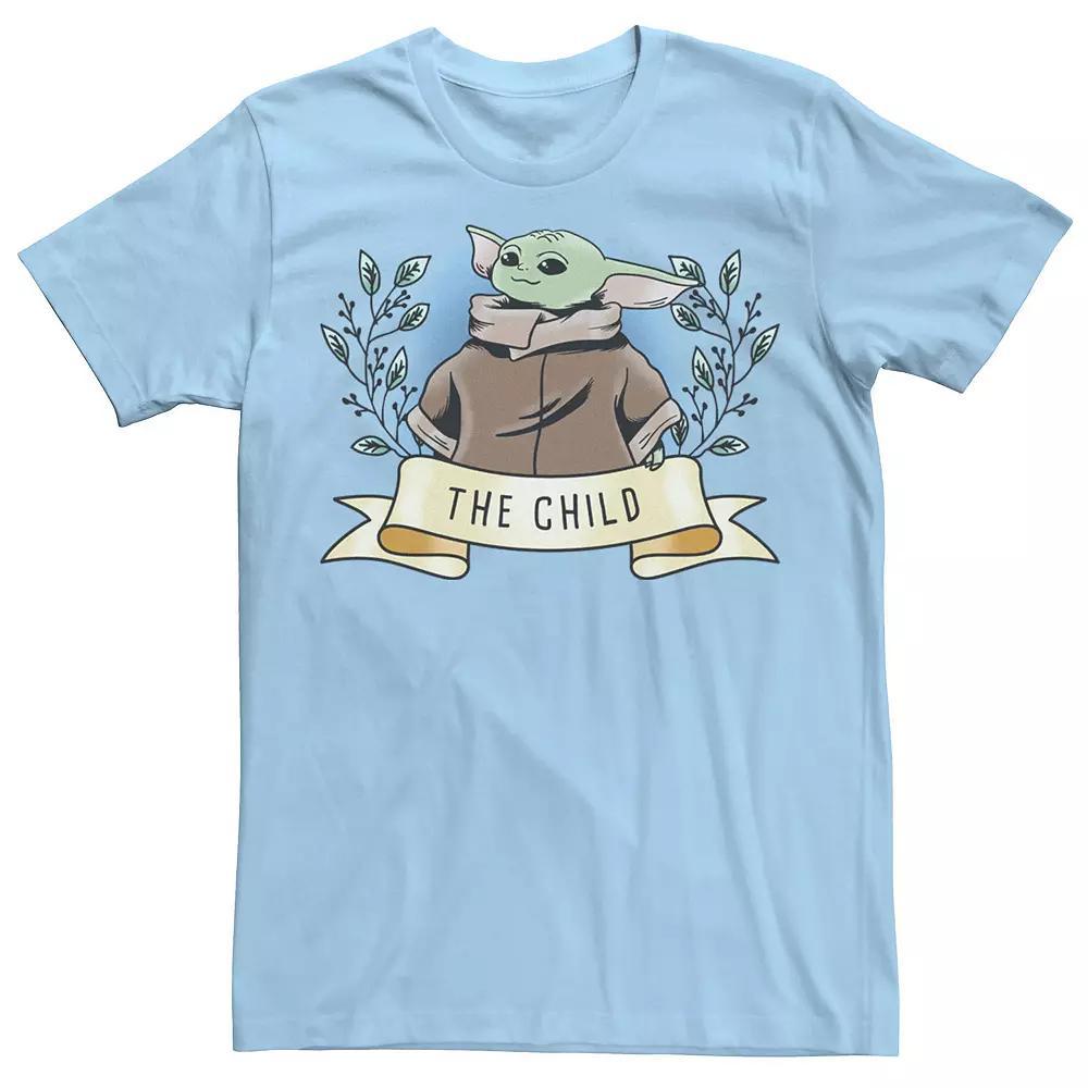 Men's Star Wars The Mandalorian The Child Banner Portrait Tee,  Product Image