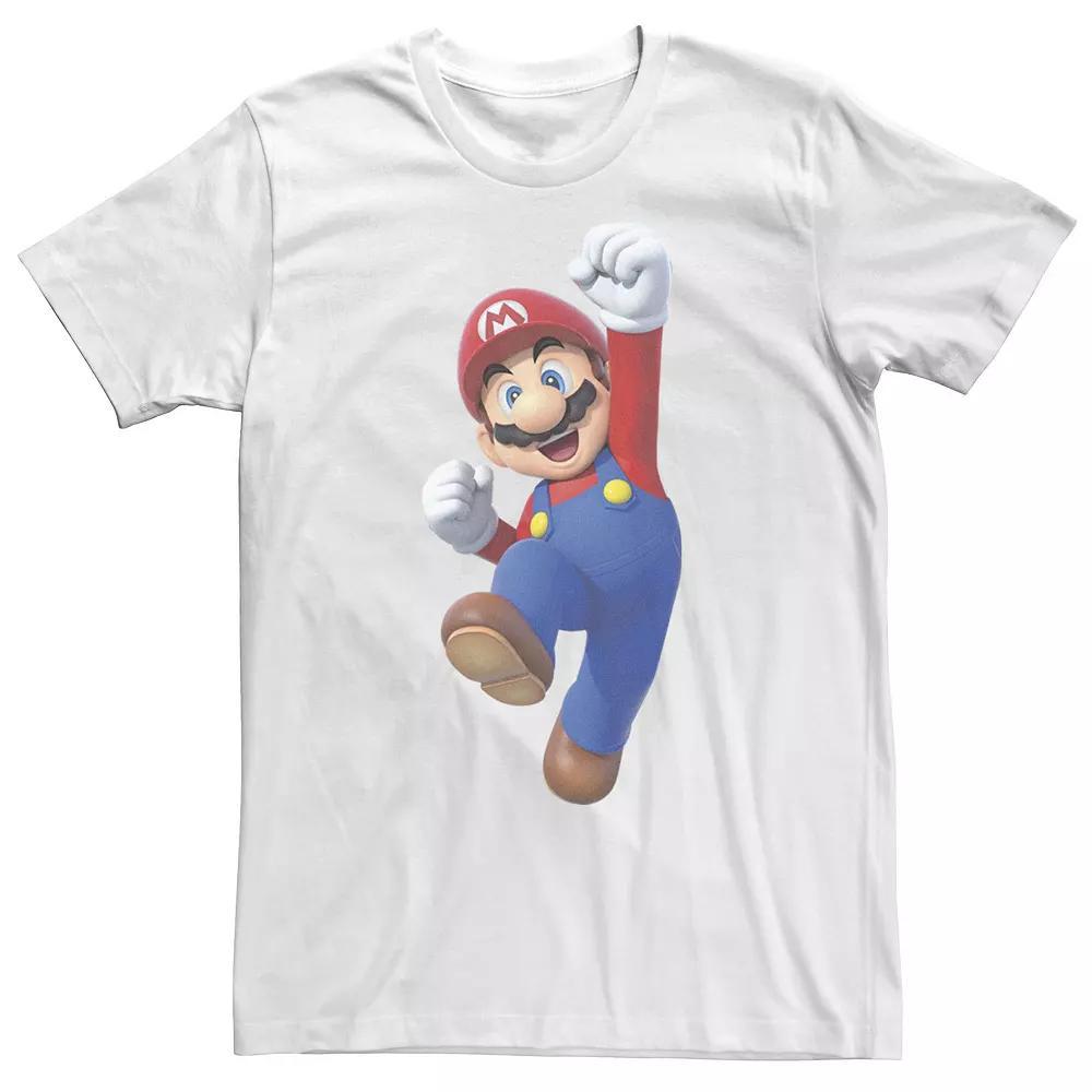 Men's Nintendo Super Bros. Mario Jumping Portrait Tee,  Product Image